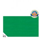 Carta velina -  50x70cm - 20 gr - verde prato 472 - Rex Sadoch - busta 26 pezzi