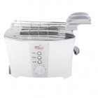 Tostapane elettrico - 2 pinze - 600 W - bianco - Melchioni