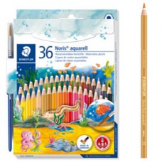 Pastelli Noris aquarell 144 - colori assortiti - Staedtler  - astuccio 36 pezzi