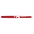 Roller Hi-Tecpoint V5 ricaricabile Begreen con cappuccio - punta 0,50mm - rosso - Pilot