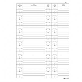 Registro nomina/revoca amministratore - 297 x 210mm - 16 fogli - Edipro