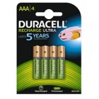 Pila ministilo AAA - 1,2V - Precharged - ricaricabili - Duracell - blister 4 pezzi