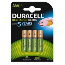 Pila ricaricabili Mini Stilo AAA - Precharged - 900mah - Duracell - blister 4 pezzi