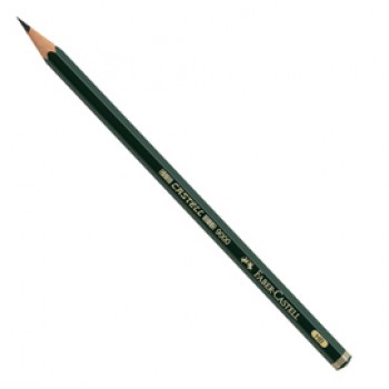 Matita in grafite Castell 9000 - gradazione HB - esagonale - Faber-Castell