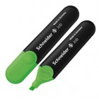 Evidenziatore Job - punta a scalpello - tratto da 1,0-5,0mm - colore verde - Schneider