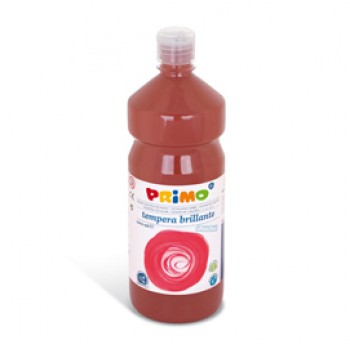 Tempera pronta Primi Passi - 1 L - terra di Siena bruciata - Primo