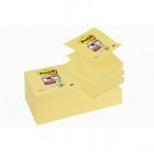 Blocco Post it  Super Sticky Z Notes - R330-123SS-CY - 76 x 76 mm - giallo Canary - 90 fogli - Post it