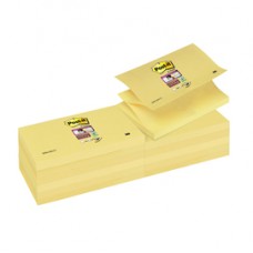 Blocco Post-it Super Sticky Z Notes - R350-123SS-CY - 76 x 127 mm - giallo Canary - 90 fogli - Post-it