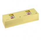 Blocco foglietti Super Sticky - 655-12SS-CY - 76 x 127 mm - giallo Canary - 90 fogli - Post-it