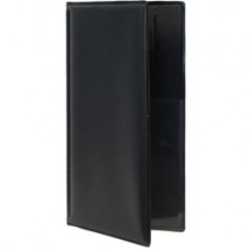Portaconto Basic - 23,7 x 12,5 cm - PVC - nero - 4+2 buste fisse incluse - Securit Portaconto Basic - 23,7 x 12,5 cm - PVC - nero - 4+2 buste fisse incluse - Securit