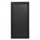 Lavagna Woody - cornice nera - 20 x 40 cm - Securit