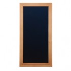 Lavagna Woody - teak - 20 x 40 cm - Securit