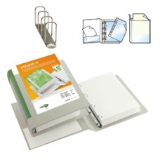 Raccoglitore personalizzabile Stelvio TI - 22 x 30 cm - 4 anelli a Q 80 mm - dorso 10 cm - blu - Sei Rota Raccoglitore personalizzabile Stelvio TI - 22 x 30 cm - 4 anelli a Q 80 mm - dorso 10 cm - blu - Sei Rota