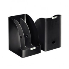 Portariviste Leitz Plus Jumbo - 24 x 31 x 21 cm - nero - Leitz Portariviste Leitz Plus Jumbo - 24 x 31 x 21 cm - nero - Leitz
