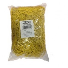 Elastici - diametro 9 cm - 1 kg - gomma - giallo - Markin Elastici - diametro 9 cm - 1 kg - gomma - giallo - Markin