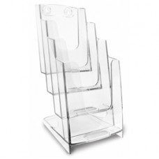 Portadepliant modulare - 4 tasche 1/3 A4 - 11,5 x 26,5 x 18,4 cm - Arda Portadepliant modulare - 4 tasche 1/3 A4 - 11,5 x 26,5 x 18,4 cm - Arda