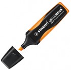 Evidenziatore Green Boss - punta a scalpello - tratto 2 - 5 mm - arancio 54 - 83% plastica riciclata - Stabilo