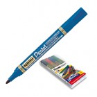 Marcatore permanente N850 - punta tonda - astuccio 4 colori assortiti - linea Amiko - Pentel