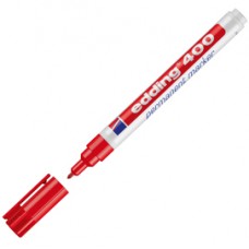 Marcatore permanente 400 - punta tonda - 1 mm - rosso - Edding Marcatore permanente 400 - punta tonda - 1 mm - rosso - Edding