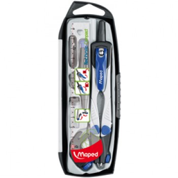 Compasso Tecnich Compact - diametro max 360mm - 5 pezzi - Maped