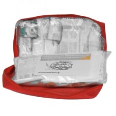 Astuccio di pronto soccorso per auto Soft Bag DIN 13164 2022 - 21,5 x 15 x 8,5 cm - rosso - PVS