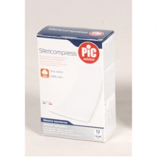 Garza sterile - 18 x 40 cm - MED'S - scatola da 12 compresse (imbustate singolarmente)