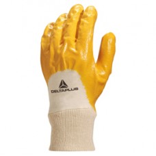 Guanti da lavoro pesante NI015 - nitrile leggero - taglia 09 - giallo - Deltaplus