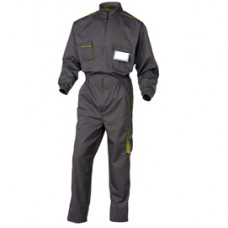 Tuta da lavoro Panostyle M6COM - sargia/poliestere/cotone - taglia XL - grigio/verde - Deltaplus
