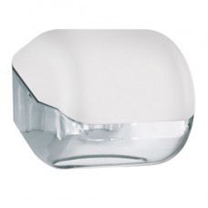 Dispenser di carta igienica EColored - 15 x 14,8 x 14 cm - plastica - adamello white - Mar Plast