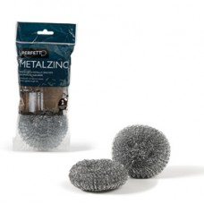Spugna zincata - 30 gr - metallo zincato - Perfetto - conf. 2 pezzi Spugna zincata - 30 gr - metallo zincato - Perfetto - conf. 2 pezzi