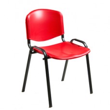 Seduta attesa Dado D5SP - senza braccioli - PPL - rosso - Unisit Seduta attesa Dado D5SP - senza braccioli - PPL - rosso - Unisit