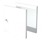 Coppia ante Rainbow - 32,2x32,1 cm - per libreria - bianco