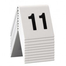 Numeri per tavoli - set da 11 a 20 - Securit Numeri per tavoli - set da 11 a 20 - Securit