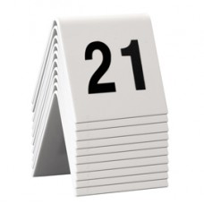 Numeri per tavoli - set da 21 a 30 - Securit Numeri per tavoli - set da 21 a 30 - Securit