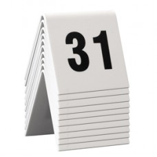 Numeri per tavoli - set da 31 a 40 - Securit Numeri per tavoli - set da 31 a 40 - Securit