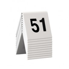 Numeri per tavoli - set da 51 a 60 - Securit Numeri per tavoli - set da 51 a 60 - Securit