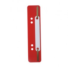 Pressini fermafogli - 38x150 mm - rosso - Durable - conf. 25 pezzi