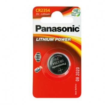 Micropila CR2354 - 3V - a pastiglia - litio - Panasonic - blister 1 pezzo