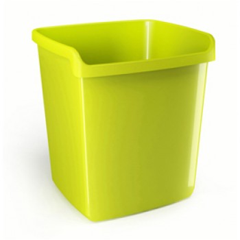 Cestino gettacarte Mydesk - altezza 32,3 cm - 15 L - verde - Arda