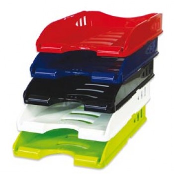 Vaschetta portacorrispondenza Sunrise - 33,5 x 25,4 x 7 cm - bianco - Arda