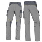 Pantalone da lavoro Mach 2 Corporate - grigio chiaro/grigio scuro - taglia L - grigio chiaro/grigio scuro - Deltaplus