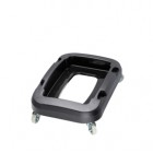 Carrello a 4 ruote per contenitore Office - 32,5×47×15 cm - nero - Medial International