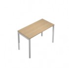 Scrivania singola Agorà - 120 x 80 x 72,5 cm - rovere