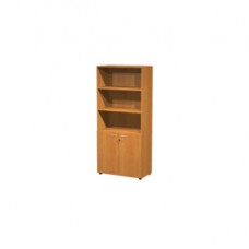Armadio modulare - a 2 ante basse - 90 x 45,8 x 200 cm - noce chiaro Armadio modulare - a 2 ante basse - 90 x 45,8 x 200 cm - noce chiaro