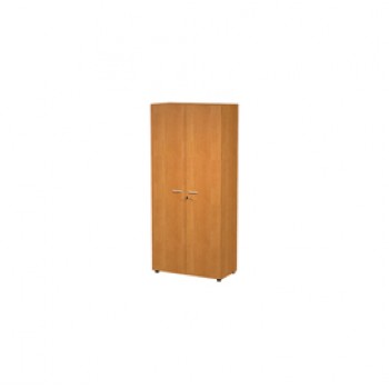 Armadio modulare - a 2 ante alte - 90 x 45,8 x 200 cm - noce chiaro
