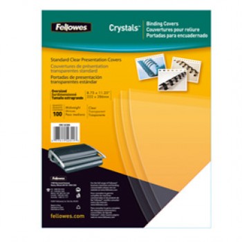 Copertine Clear - A4 - 240 micron - PVC - neutro trasparente - Fellowes - scatola 100 pezzi Copertine Clear - A4 - 240 micron - PVC - neutro trasparente - Fellowes - scatola 100 pezzi