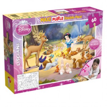 Puzzle Supermaxi Snow White - 60 pezzi - Lisciani