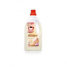 Detersivo liquido Cuore di Marsiglia - a mano e in lavatrice - 1 L - Omino Bianco Detersivo liquido Cuore di Marsiglia - a mano e in lavatrice - 1 L - Omino Bianco