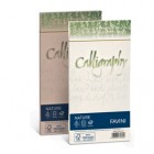 Busta Calligraphy Nature Crush - 110 x 220 mm - 100 gr - giallo agrumi - Favini - conf. 25 pezzi