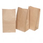 Sacchetti - carta kraft - 12x22 cm - soffietti laterali 4 cm - 45 gr - avana - Rex Sadoch - conf. 100 pezzi